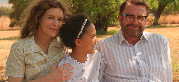 Everyone smiling at a Family Picnic