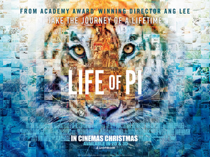 Poster for the film Life of Pi