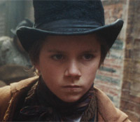 Close-up shot of The Artful Dodger